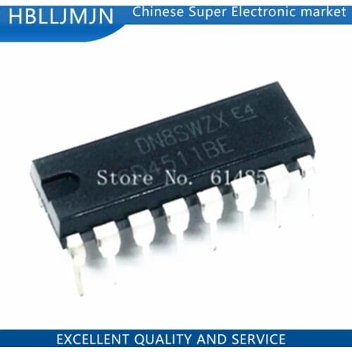 100PCS CD4511BE CD4511 DIP-16