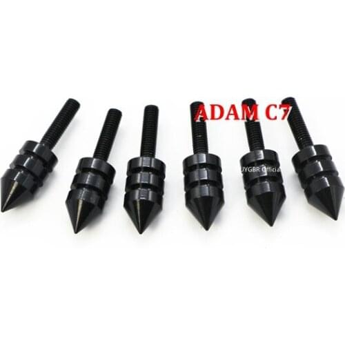 6PCS Motorcycle For Ducati Honda Suzuki Kawasaki Yamaha Triumph Daytona All Models & Years Windscreen Boits ADAM C7