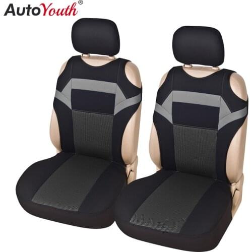 Autoyouth Summer T-Shirt Design Seat Cover Jacquard Fabric Car Seat Protection Universal for Most Car