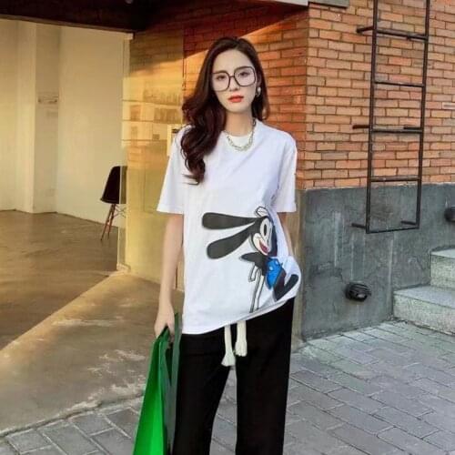 Женские свободные футболки Cover the sky China At AliExpress