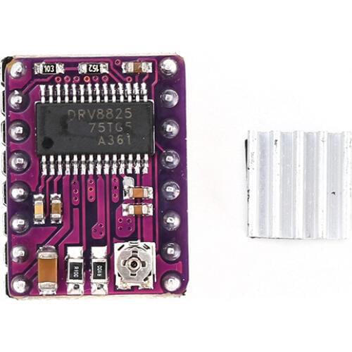 3D Printer StepStick DRV8825 Stepper Motor Driver Reprap 4-Layer PCB Board for DIY Robot Project Educational Toy Parts