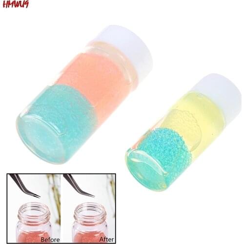 Hot Sale 30/15ml Eyelash Extension Tweezers Cleaning Tools With Glue Remover Liquid And Sponge Ball Eyelashes Tweezers Cleaner