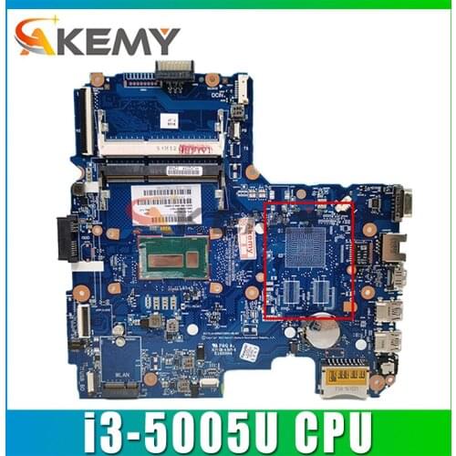 For HP 240 G4 14-AC Laptop Motherboard SKITTL10-6050A2730001-MB-A01 With i3-5005u 839503-001 839503-601 100% Tested Fast Ship
