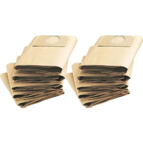 5/10Pcs Dust Bag for Karcher WD3 A2201 WD3200.WD3300. WD3500 Vacuum Cleaner 6.959-130.0 Filter Paper Bags Accessories Parts