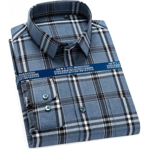 Мужские клечатые рубашки Odinokov China At AliExpress