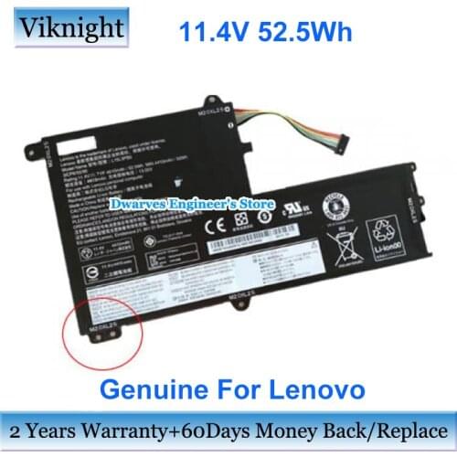 Genuine L15M3PB0 Battery For Lenovo FLEX4-1580 Series L15L3PBO 5B10Q3920 5B10Q39205 L15C3PB1 5B10M49826 Laptop Battery 11.4V