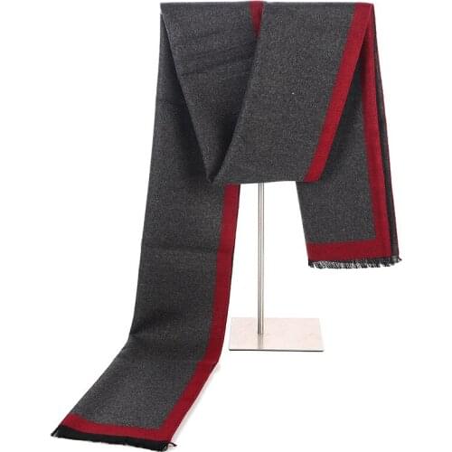 Luxury brand Business Winter Scarf Men women High Quality Neck warm Cashmere Shawl soft Double-sided Warmth Scarves