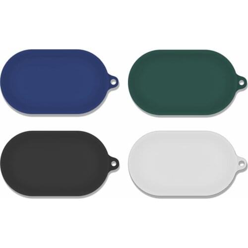 Silicone Earphone Case For OnePlus Buds Z TWS Anti-Scratch Headset Protective Cover With Carabiner Shockproof Shell Accessories