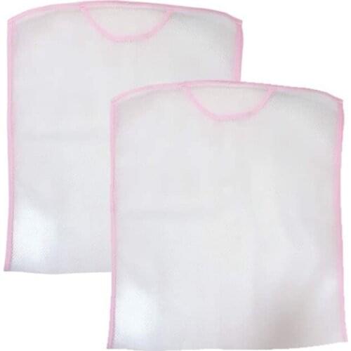 Pillow Drying Rack, Foldable Hanging Nets for Drying Plush Toys, Bags and Pillows (Pink,2 PCS)