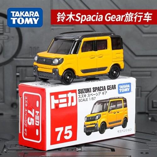 TAKARA TOMY Genuine SUZUKI Spacia Gear Scale 1/57 No.75 Metal Vehicle Simulation Model Toys
