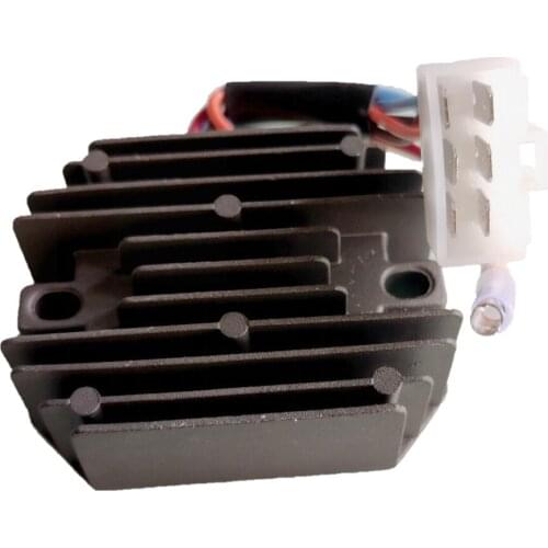 12V Motorcycle Voltage Rectifier Regulator 119653-77711 For Komatsu Yanmar Engine 3TNE74 3D74E 3D68E 3D72