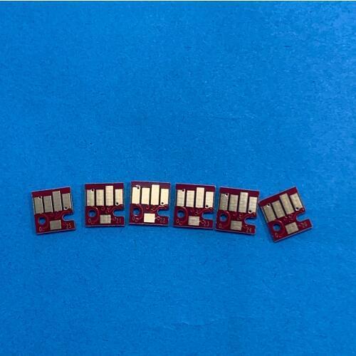 YOTAT 6pcs Permanent chip PGI225 PGI-225 CLI-226 For Canon PIXMA MG8120 MG6120 MG6220 MG8220 printer