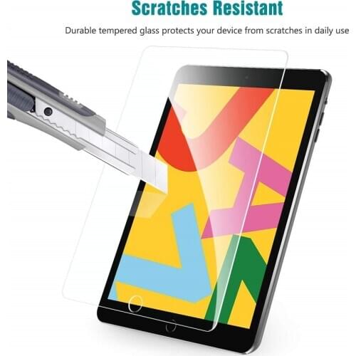 Screen Protector For iPad 10.2 Tempered Glass For Apple iPad 7 7th Generation A2200 A2198 A2232 2019 Tablet Protecor Film Guard
