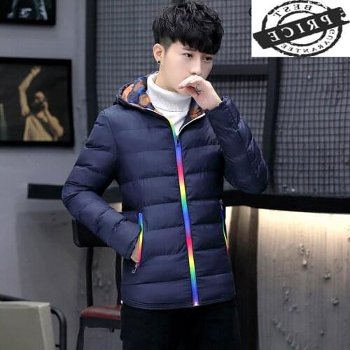 Winter Jacket Men Clothes 2021 Casual Hooded Fashion Winter Coat Men Parka Outerwear Warm Slim Fit Overcoat Hiver 1a22
