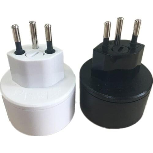 2 Pin Home Household Travel Adapter AC Power Plug Converter Universal Wall Charger EU AU US UK to Brazil Italy Jack