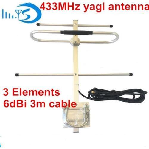 433M antenna 435M 3elements UHF 400-470M radio repeater staton yagi