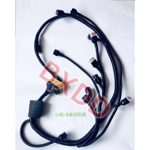 Excavator Accessories Komatsu 200-8 Engine Wire Harness Komatsu 220-8 Full Line Komatsu 240 Engine Plate digger parts
