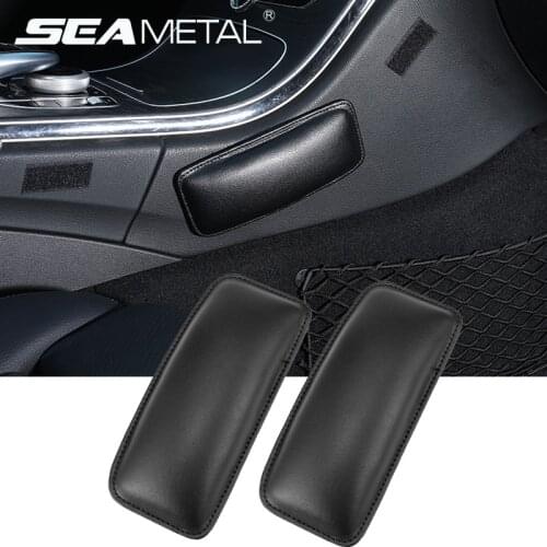 Auto Front Seat Side Leg Cushion Interior Car Central Control Pad Automobiles Leg Rest Cushion Mats Knee Protector Pad Accessori