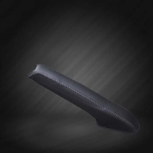 Car Hand Brake Covers Top Layer Leather Case For Honda Civic 9 Handbrake Grips Cover Auto Genuine Leather Handbrake Cover