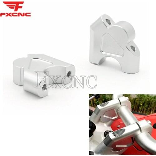 For BMW R1250GS R1250GS Adv R1200GS LC 2013-2018 R1200GS Adv LC 2014-2018 CNC Motorcycle HandleBar Fat Bar Mount Clamp Adaptor