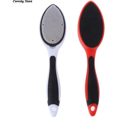 Double Sides Foot Rasp Heel File Hard Head Skin Callus Remover Stainless Steel Instruments For Pedicure Feet Care Tool 3 Styles