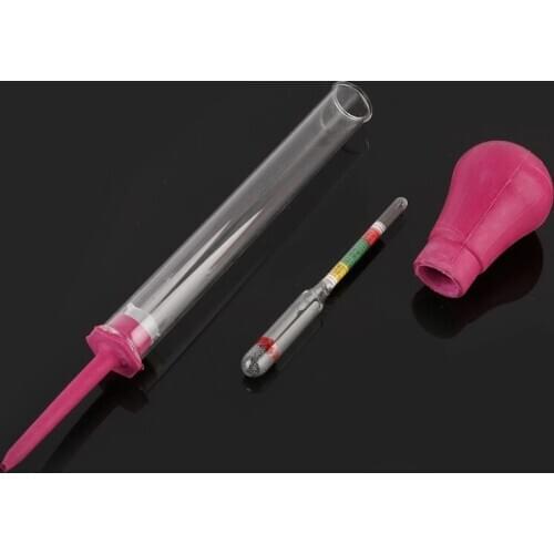 1.100-1.300 Suction Type Battery Electrolytic Hydrometer Electro-hydraulic Density Meter