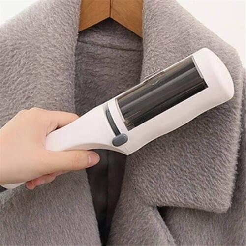 Electrostatic Static Clothing Dust Pets Hair Cleaner Remover Brush Suction Sweeper For Home Office Travel