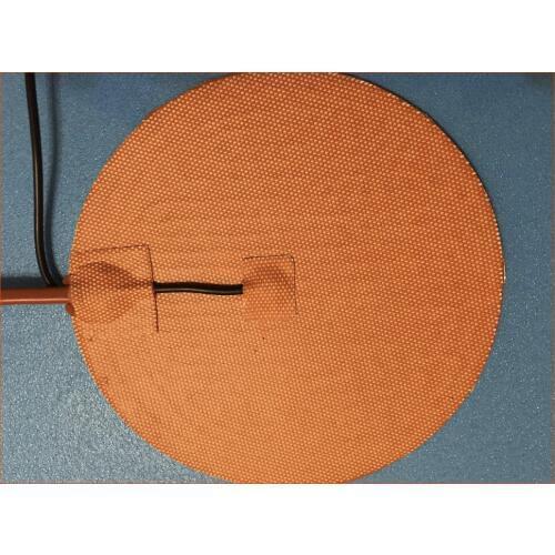 Gomma di silicone 3d stampante riscaldatore 110 v 400 w diametro 310mm 3m adesivo 100 k termistore industrial heater electric