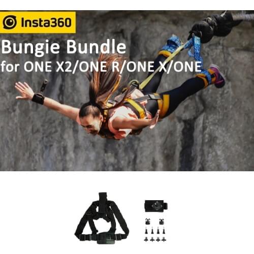 Insta360 Bungie Bundle Recording Sports For Insta360 ONE X2/ONE R/ONE X/ONE Sports Action Camera Accessories