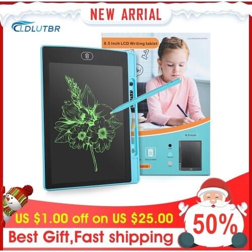 LDLUTBR 4.4/8.5inch LCD Writing Tablet for Drawing Digital Erasable Drawing Tablet/Pad/Board For Kids Electronic Graphics Tablet