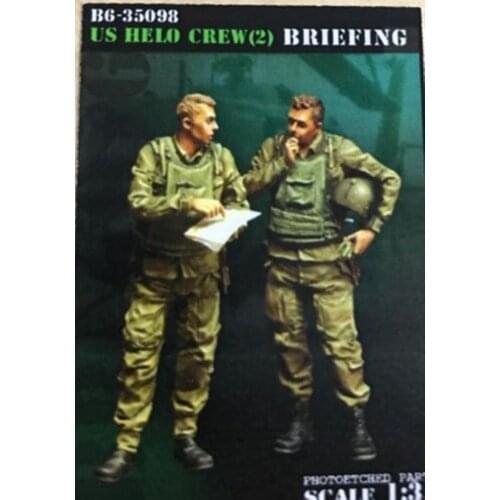 Vietnam War resin soldier model 2-person kit
