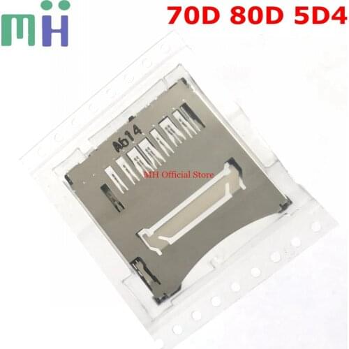NEW For Canon 80D SD Memory Card Slot Reader Assembly Camera Replacement Spare Part