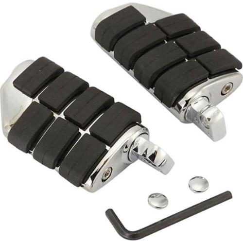 Motorcycle Front Foot Pegs FootRests For YAMAHA Dragstar V-Star XVS650 DS650 XVS1100 DS1100 V-Max Virage XV750 XV1100 Stryker