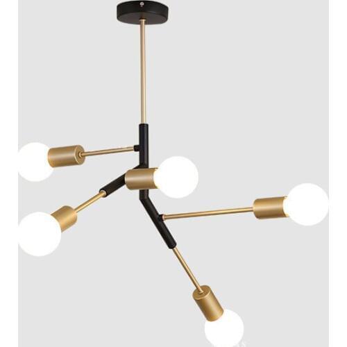 Postmodern contracted restaurant, wrought iron lamp act the role ofing to chop the sitting room bedroom chandeliers