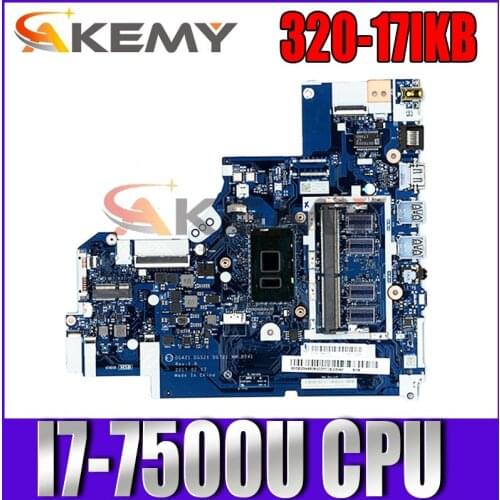 Applicable to 320-17IKB Computer Motherboard CPU:I7-7500U Number NM-B241 FRU 5B20N86516 5B20N86486