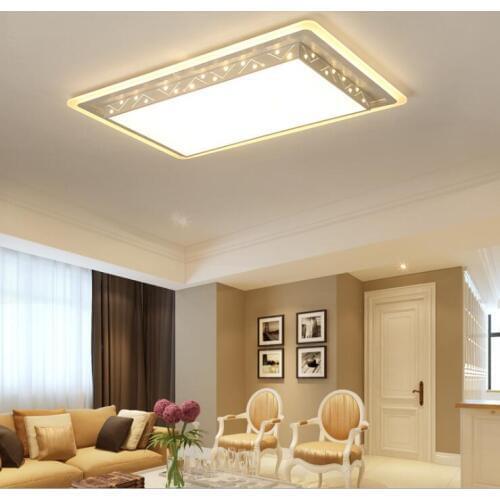 Modern minimalist LED round / square / rectangular ceiling lamp Restaurant living room bedroom balcony lights