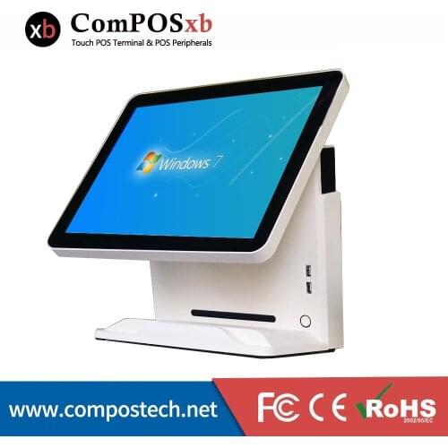 Windows POS Systems Pos All In One 15 Inch POS Terminal Capacitive touch Cash register For retail