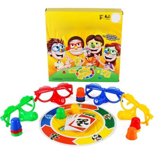 Funny Novelty Entertainment Tricky Desktop Game Parent-Child Interactive Toys Who Lies Long Nose Punished Toys