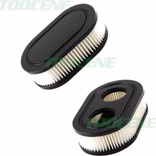2 pieces Lawn Mower Air Filter for Briggs & Stratton 798452 593260 09P702 Stens 102 851 550 500 E EX ES Series Mower Parts