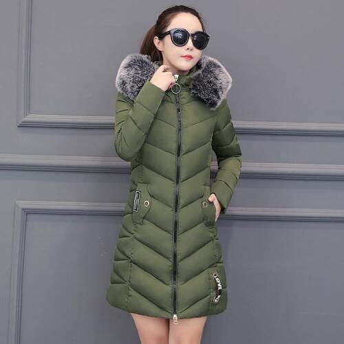 2019 Zipper Slim Standard Full Zippers Rushed Polyester New Winter Clothes Long Cotton
