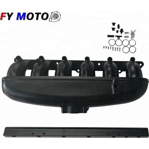 N54 135i 335i 535i X6 Z4 w/ Fuel Rail E90 E91 E92 Tig Aluminum Intake Manifold
