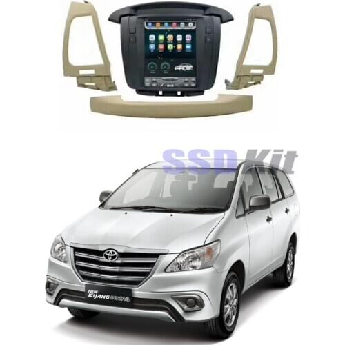 Car Android Internet Multimedia Navi For TOYOTA Innova AN40 2008~2016 GPS Audio Stereo CarPlay 360 Bird View Navigation System