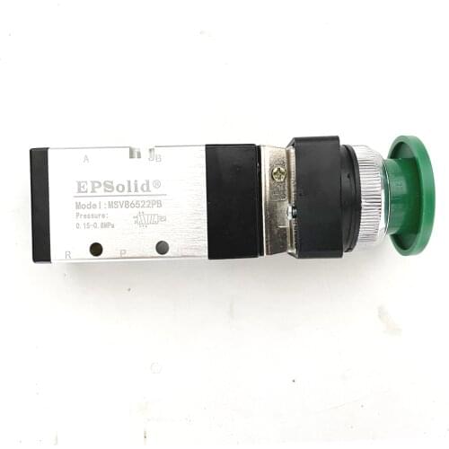 Free Shipping 1piece MSV Series Pneumatic Push Button Mechanical Valve