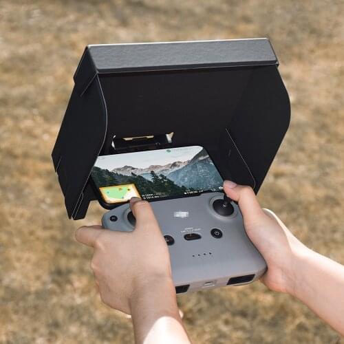 Mobile Phone Hood Sunshade for DJI Air 2/Air 2S/Mini 2 Remote Control Foldable Tablet Pad Sunhood Light Block for DJI Accessory