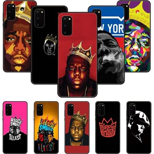 Phone Case For SamSung Galaxy S Note 10 20 7 6 9 8 Plus Edge E Ultra Lite Black Cover Waterproof 3D Funda Trend Fashion Biggie