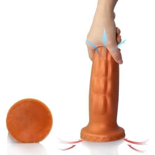 Dildo for Anal Large Soft Anal Butt Plugs Strap on Dildo Female Masturbation G-spot Butt Plug Suction Cup Anal Sex Toys for Man