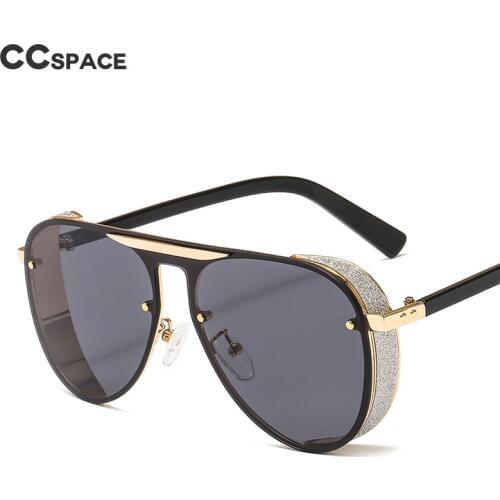 46192 Pilot One Lens Luxury Sunglasses Men Women Fashion UV400 Glasses