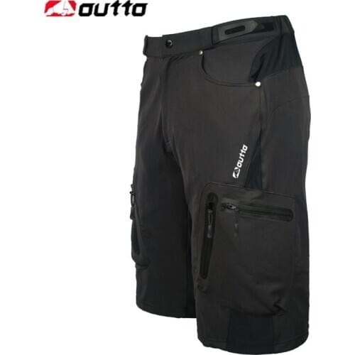 OUTTO Cycling Shorts Mens Bicycle Outdoor Sports Ropa Breathable Shorts For MTB Mountain Bike Running Loose Fit Shorts