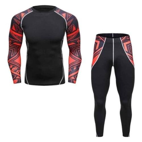 2017 years neueste 3d print langarm t-shirt fitness manner bodybuilding crossfit mark compression t-shirt suit