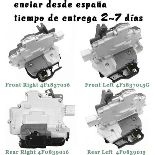 Front Rear Left Right Door Lock Latch Actuator Central Mechanism Motor For AUDI A3 A6 C6 A8 R8 S3 A4 S6 S8 RS3 RS6 SEAT EXEO